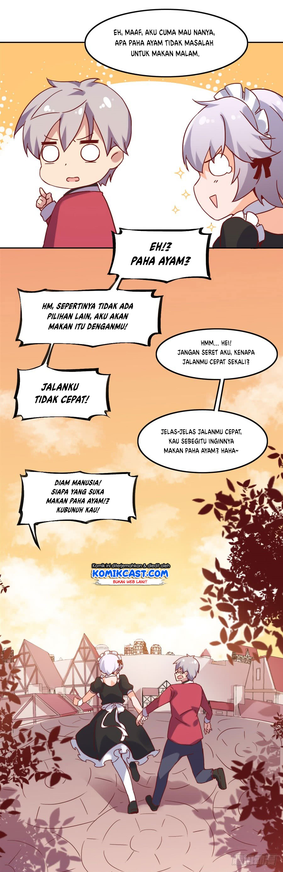 I Picked Up a Demon Lord as a Maid Chapter 04 Gambar 33